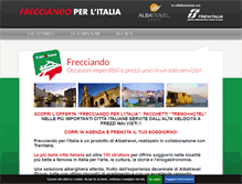Tablet Screenshot of frecciando.com